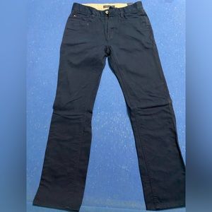 Tommy Hilfiger Blue Khaki Pants 28W 32L